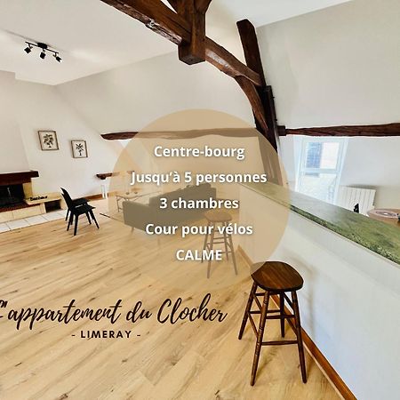 Centre-Bourg, Calme, Familial, L'Appart Du Clocher Limeray Exteriör bild